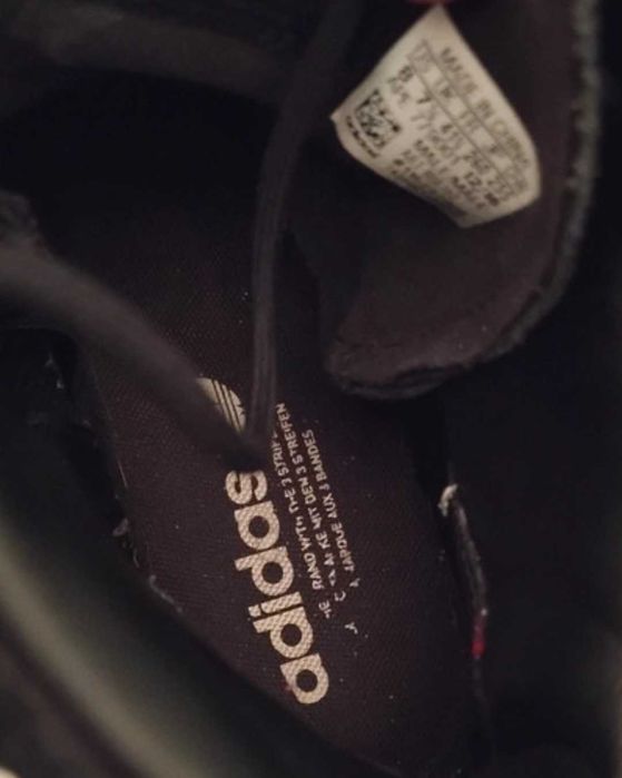 Skórzane Adidas Tubular Buty Trzewiki Sztyblety 41 25,5 cm
