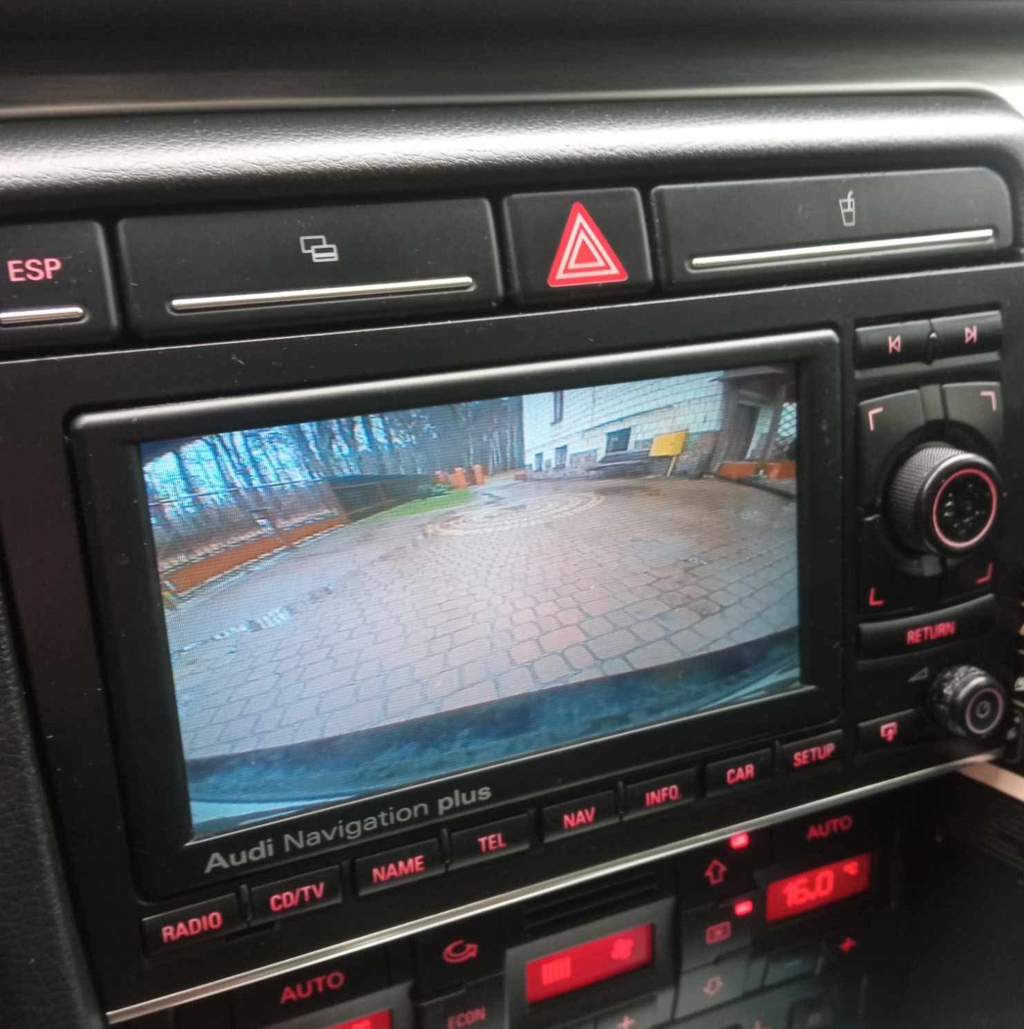 Moduł kamery cofania audi a4 b6 B7 radio RNS-E