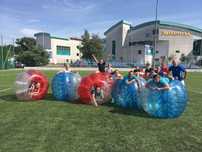 Kule dmuchane bumper ball 8 szt, bubble football