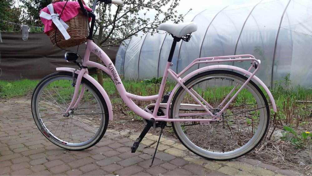 rower rozowy dla dziewczynki