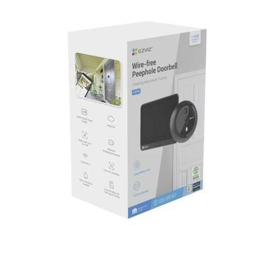 Wideo-wizjer EZVIZ HP4 Bezprzewodowy Dzwonek Drzwi Z Wizjerem