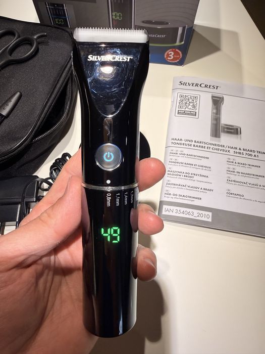 Maszynka bezprzewodowa do strzyżenia włosów SILVERCREST SHBS 700 A1