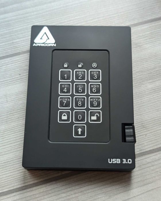 Захищений SSD 256GB Aegis Fortress A253PL256S256F вищий рівень захисту