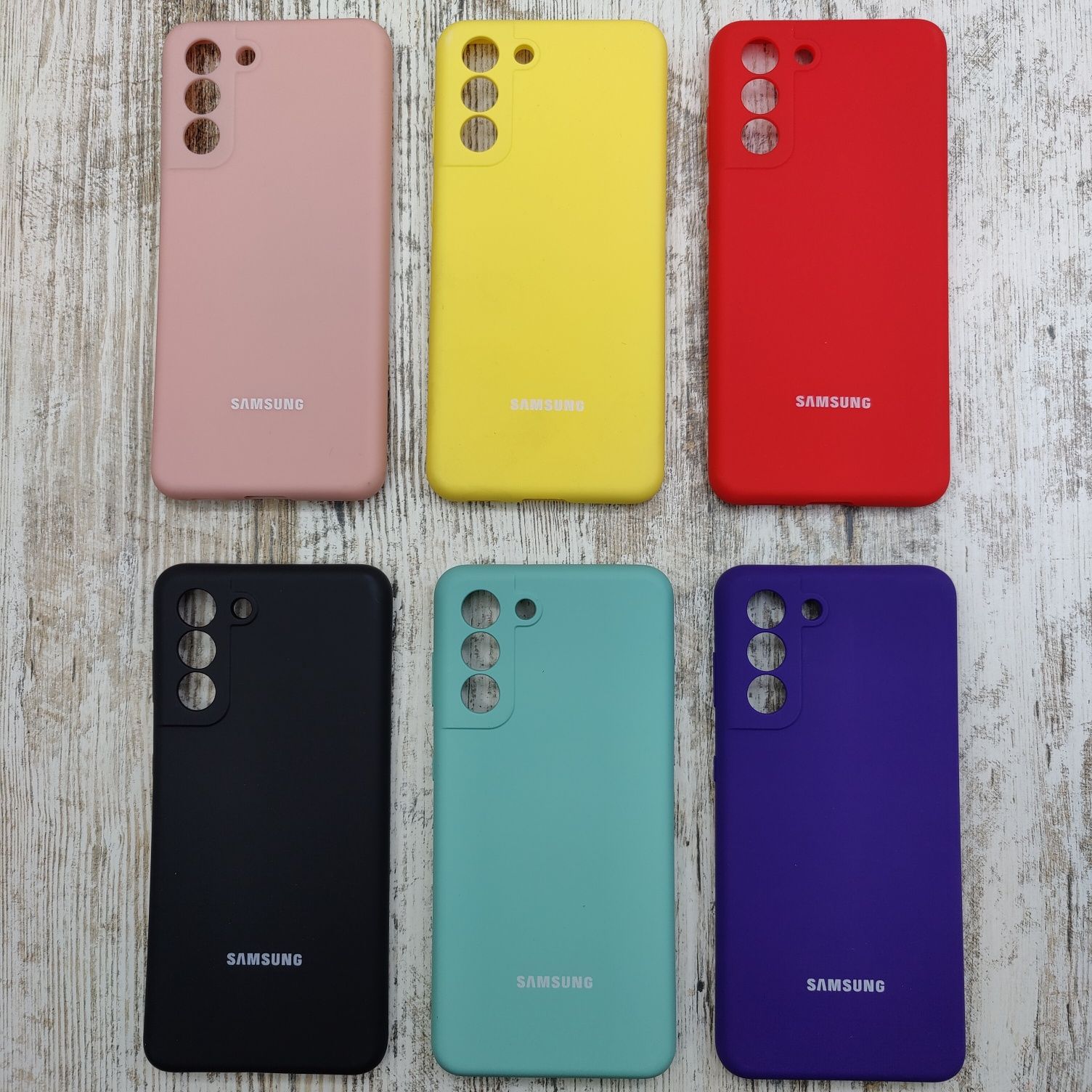 Чехол Silicone Case на Samsung S21/ S21 FE/ S22/ S23 Микрофибра