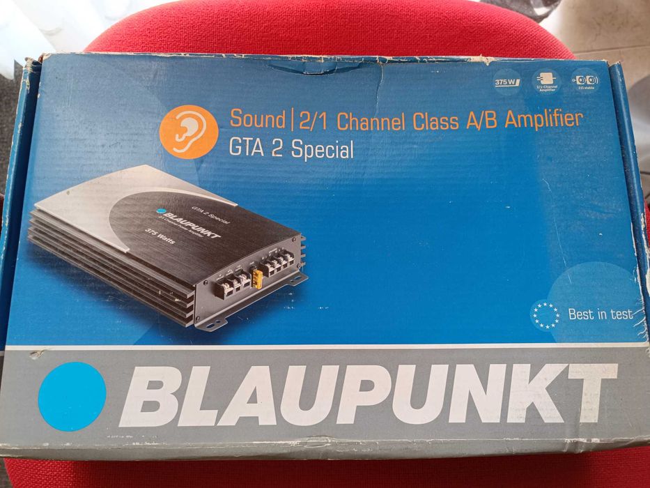 Amplificador de carro Blaupunkt de 375W GTA 2 Special