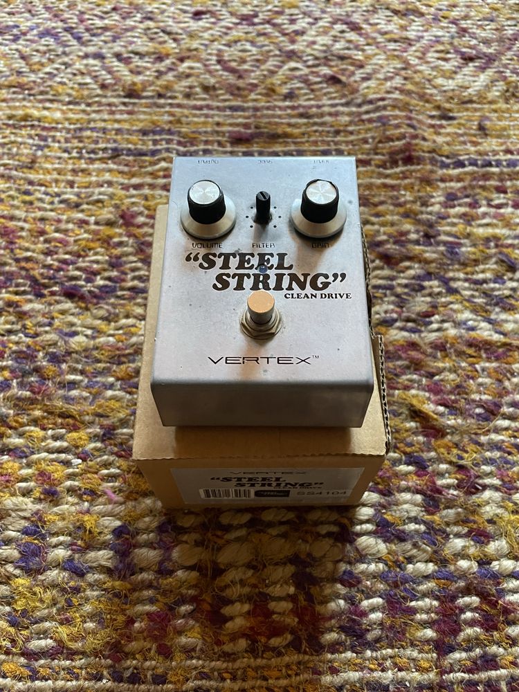Vertex Steel String Singer boost overdrive dumble