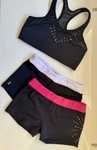 Top e calcoes de ginastica