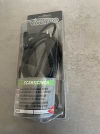 Conector Scart/Cinch -IN/OUT