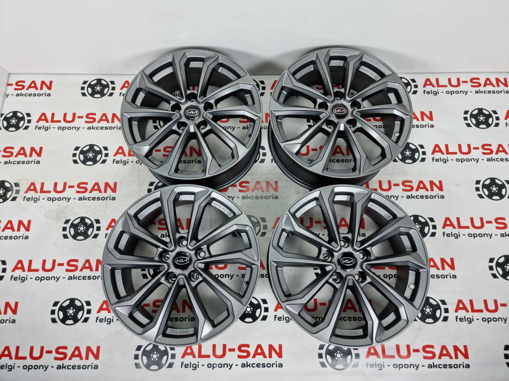 NOWE alufelgi KIA 17'' 5x114,3 Carnival Cee'd Sportage Soul - Grafit