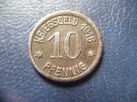 Stare monety 10 fenig 1918 Koblenz Niemcy