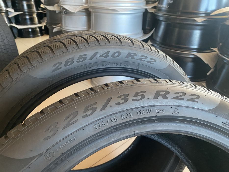325/35/22 + 285/40/22 Pirelli зимня резина шини колеса автошини