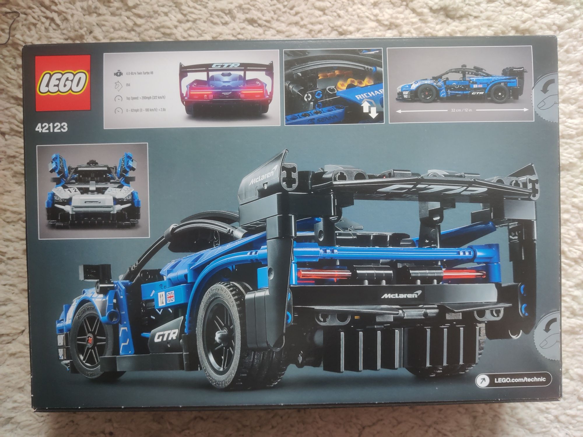 Lego Technic 42123 McLaren Senna GTR
