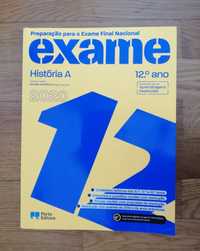 Livro exames 12 ano, preparação para exame final História A.