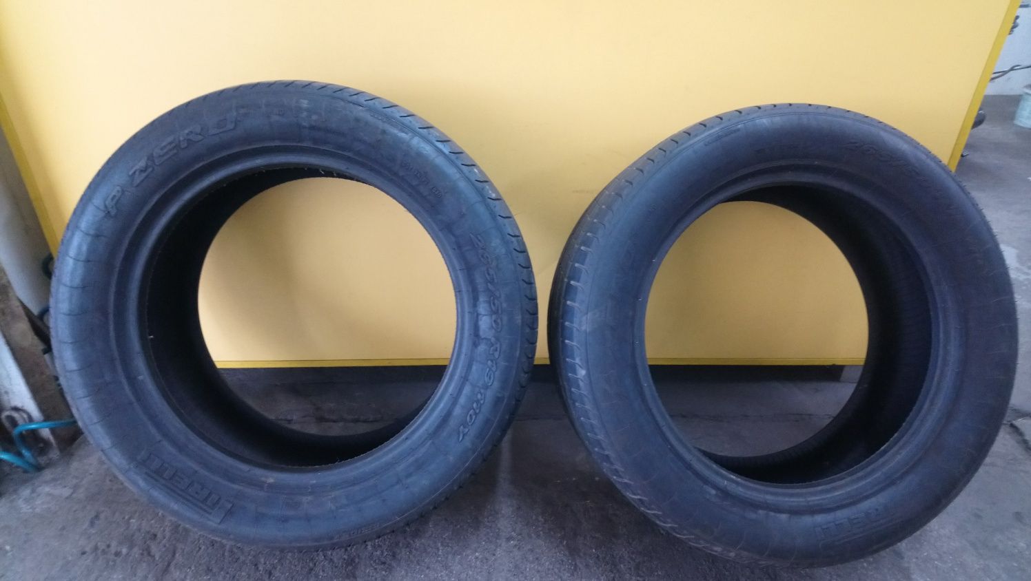 2 Opony używane letnie 265/50R19 Pirelli P ZERO