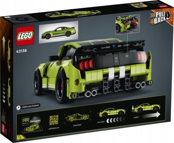 LEGO  Technic Ford Mustang Shelby GT500 Pull Back 42138 - Okazja!