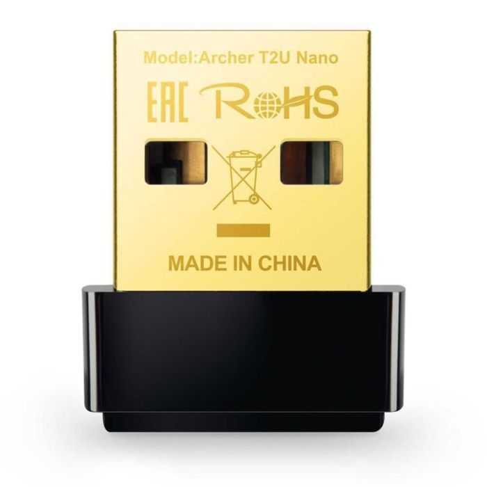 TP-LINK Adaptador de Rede Wi-Fi Nano USB Archer T2U AC600