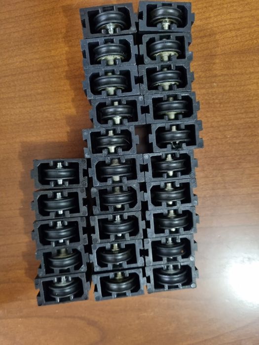 25x Rodízio C/Esferas para janelas e portas de correr