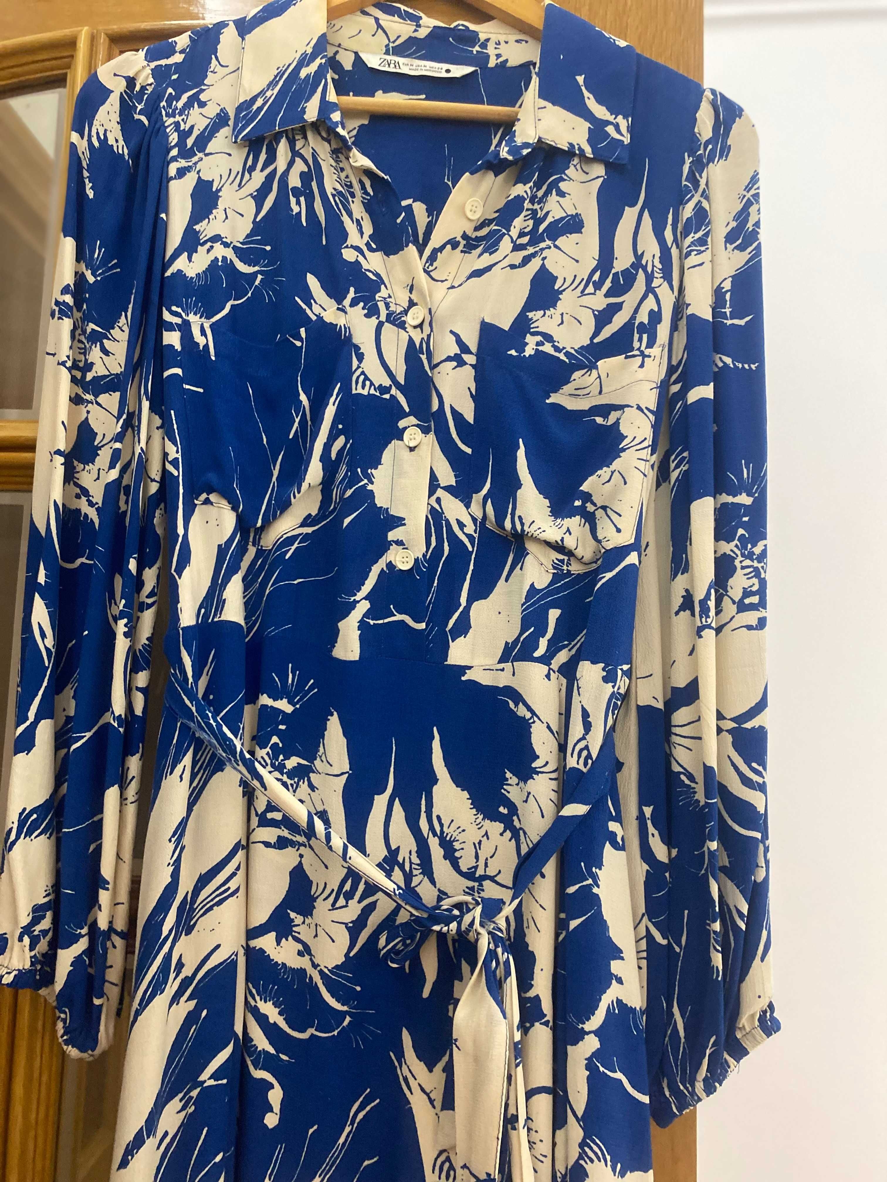 Vestido comprido Zara