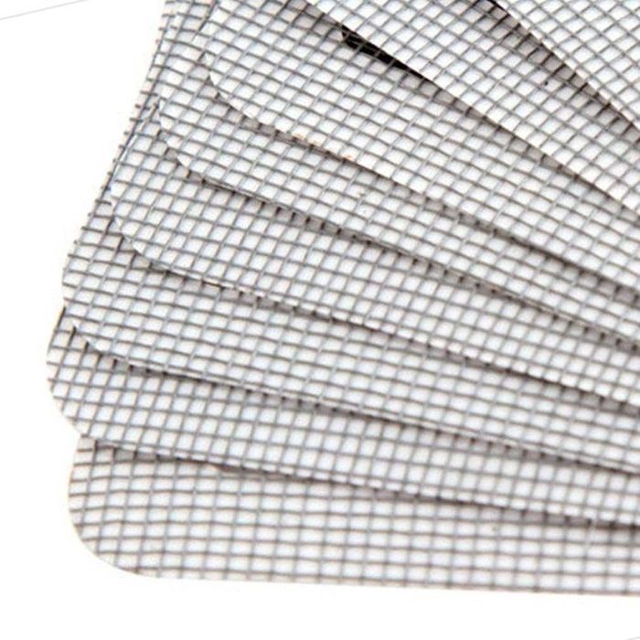 moskitiera, samoprzylepne łatki do naprawy okien, drzwi 12 szt