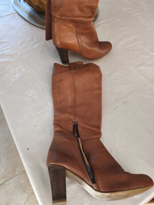 Botas castanhas  Urban