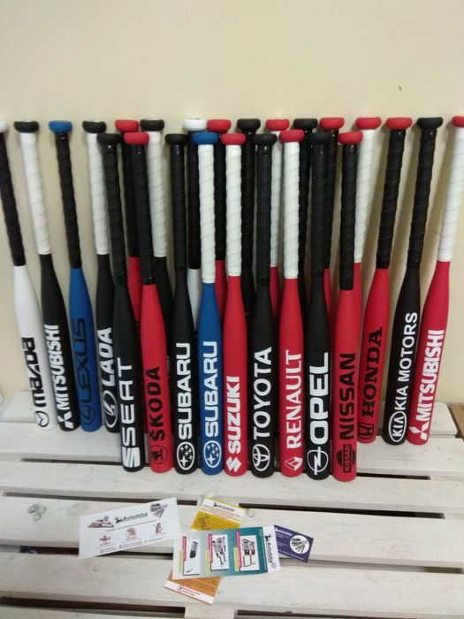 біта іменна подарунок подарок Бита бейсбольная с логотипом автобита