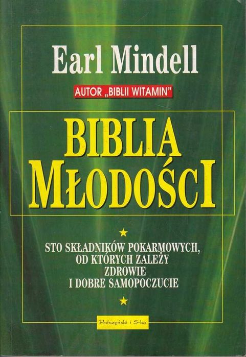 Earl Mindell Biblia młodości