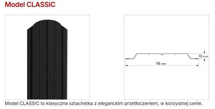 Sztachety metalowe Brama, Ogrodzenie, Płot,  2