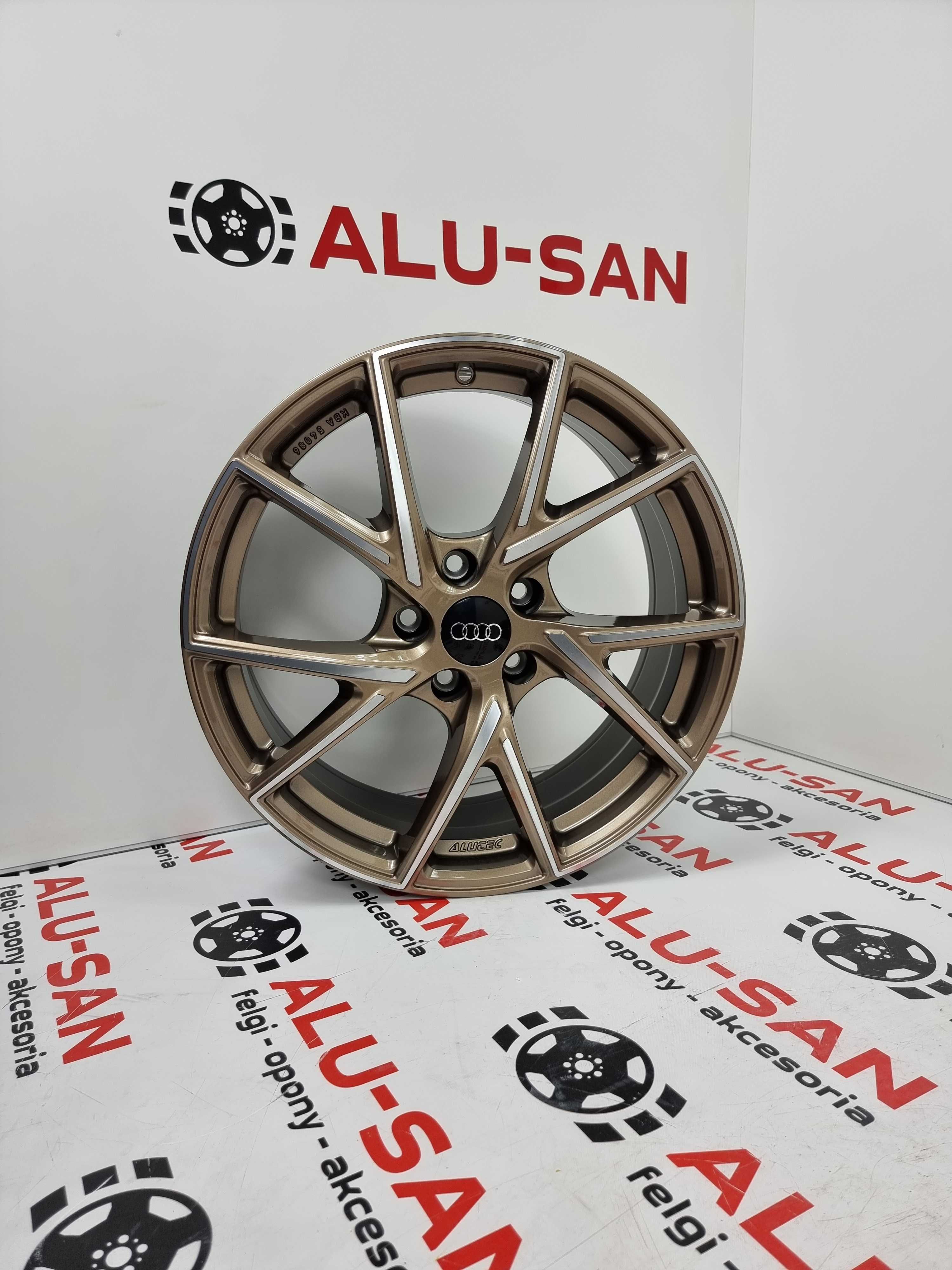 NOWE alufelgi AUDI 18" 5x112 A3 A4 A6 Q2 Q3 TT - Złote