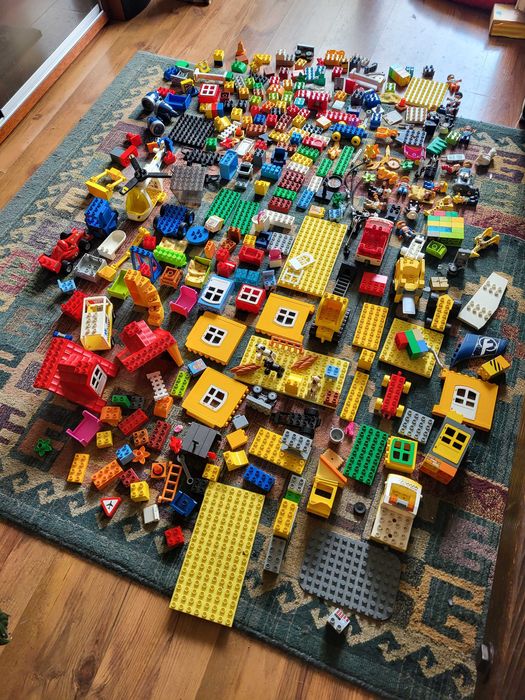 Klocki Lego Duplo - duży zestaw