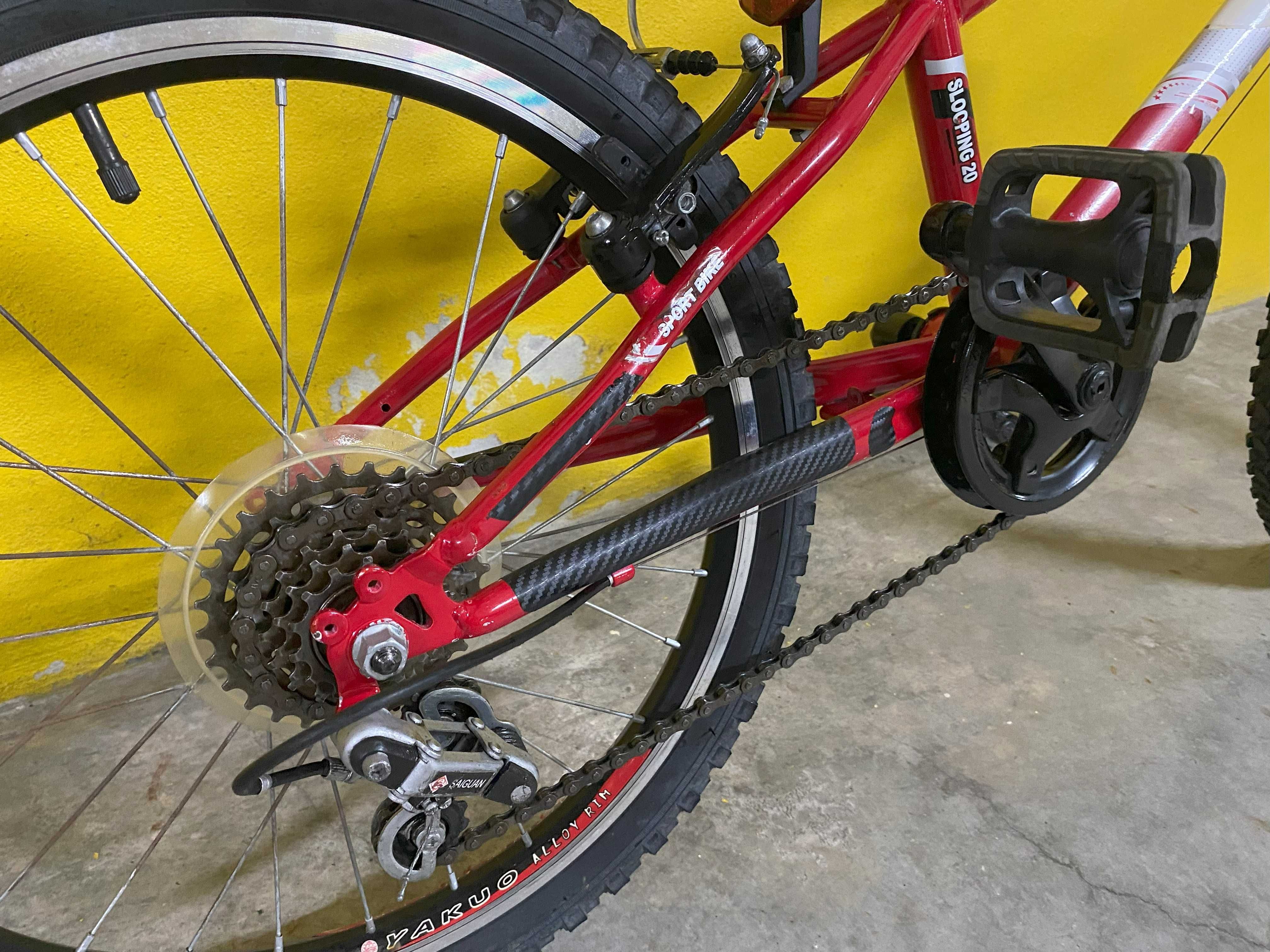 Bicicleta BTT Roda 20" - Criança