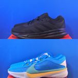 Кросівки Adidas Galaxy 7 Total Black Nike Zoom Freak 5 Оригінал