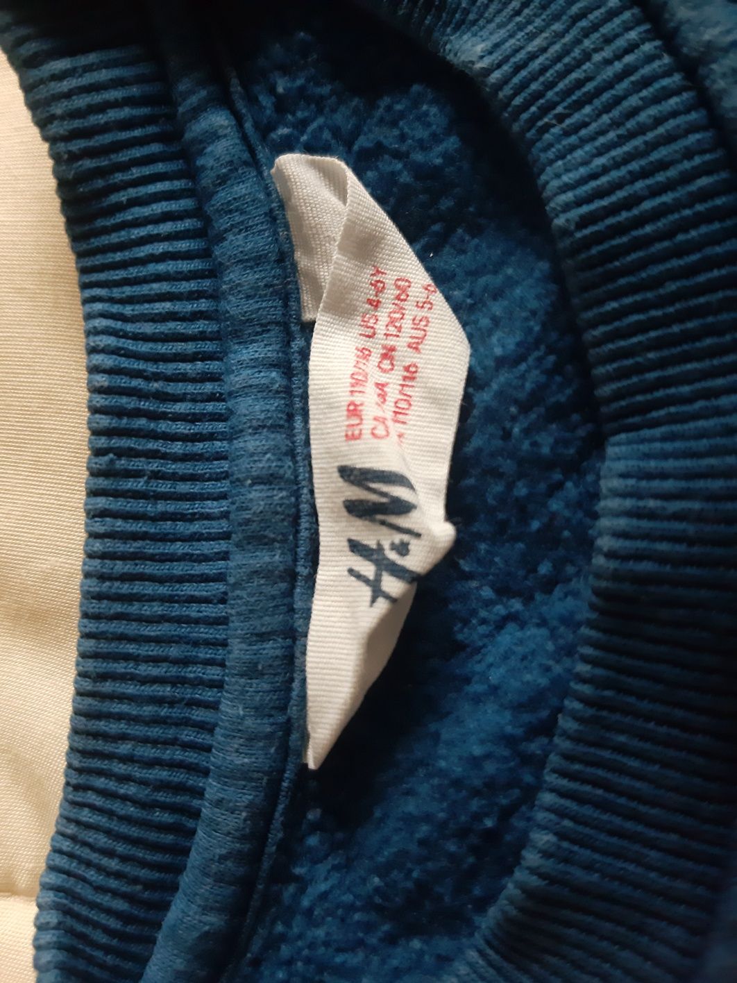 Bluza zima bałwan H&M 110-116, 4-6 lat