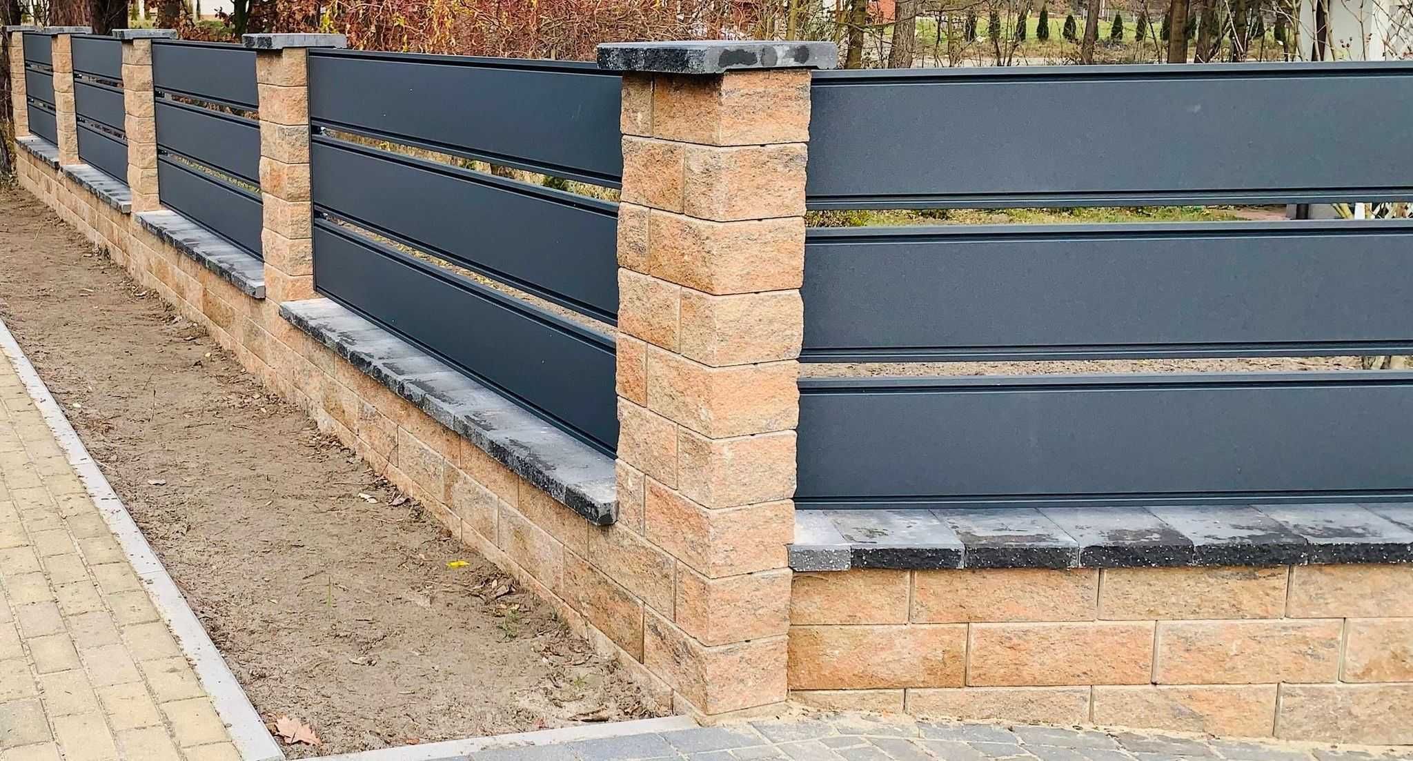 Żaluzje metalowe, nowoczesna palisada, ceny producenta, bramy, montaż
