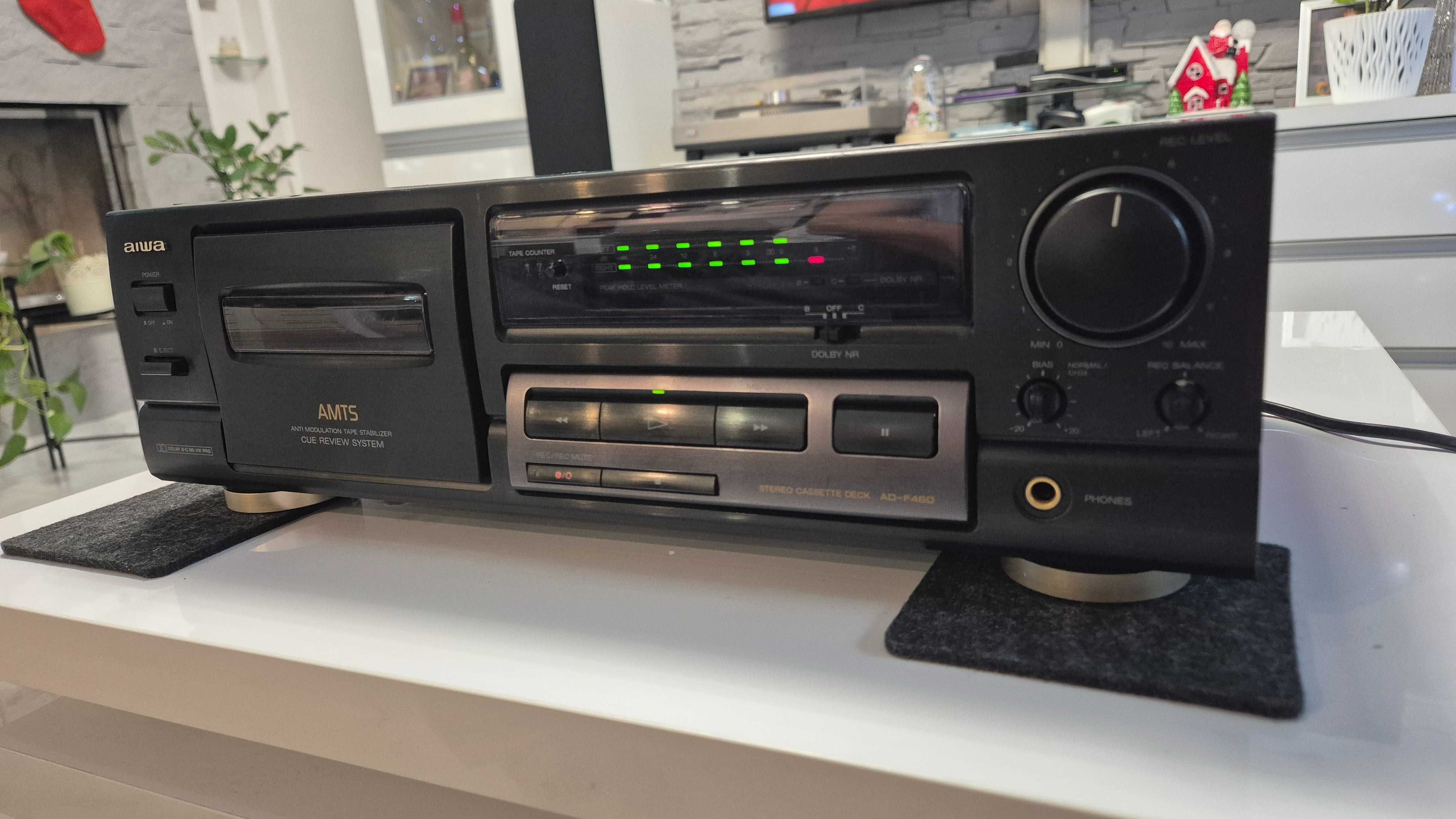 Deck AIWA AD-F460E 100% Sprawny. Po PRZEGLĄDZIE.