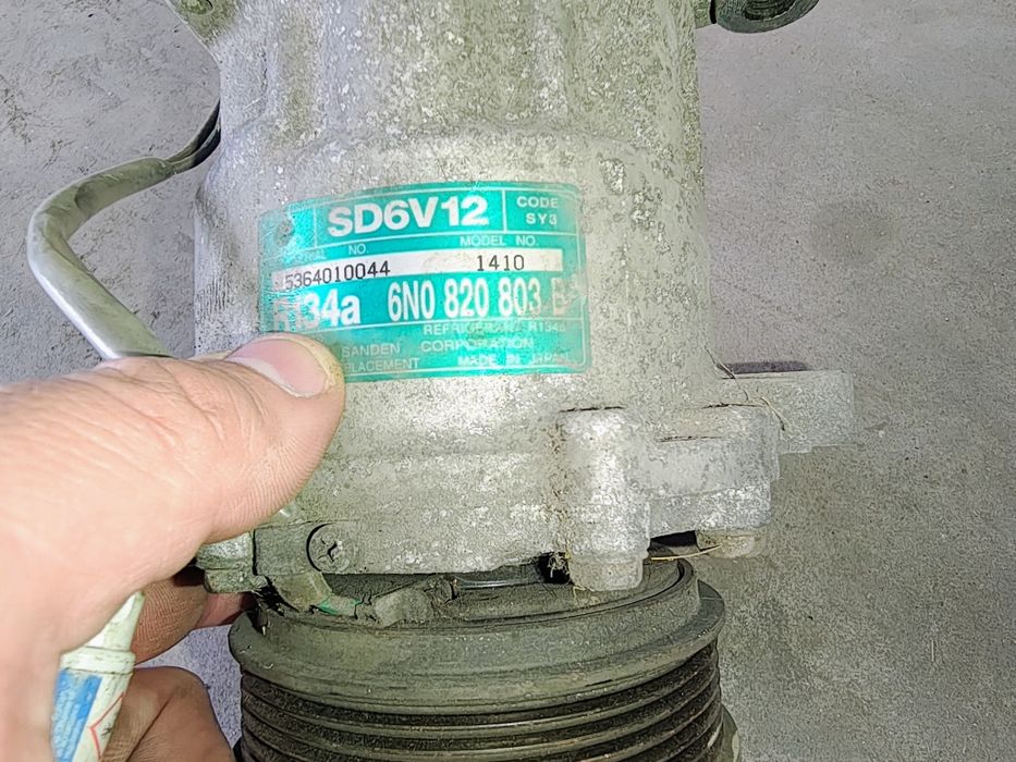 Polo 6n2 Lupo kompresor sprężarka klimatyzacji 6n0.820.803b i inne