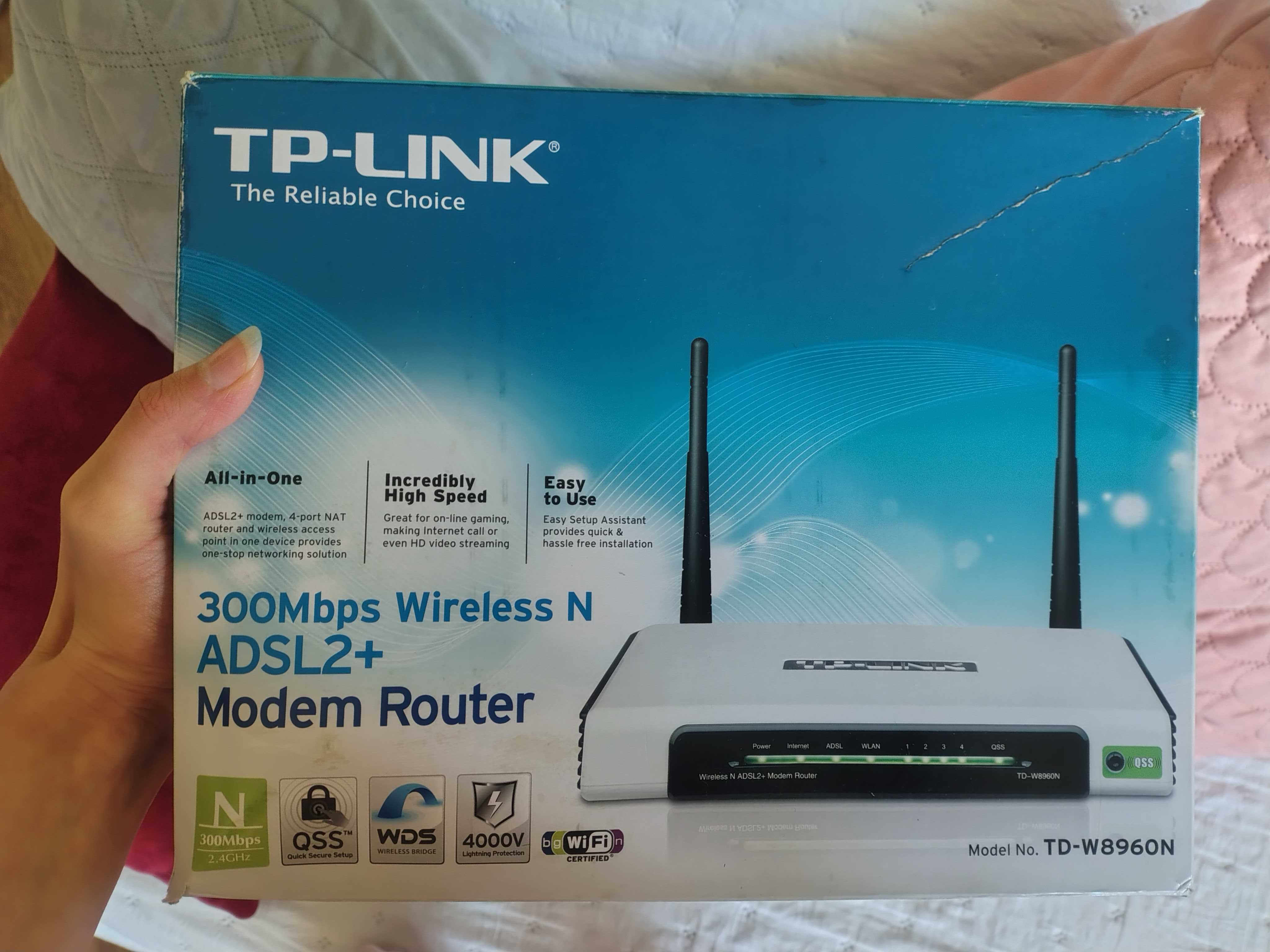 Modem Ruter TP-LINK ADSL2/2+