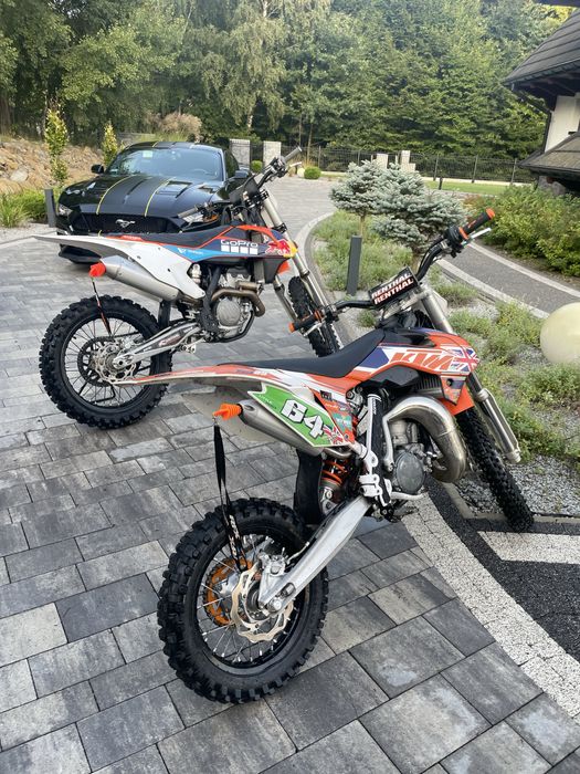 Sprzedam dwa motocykle KTMSX85 + KTMSXF250