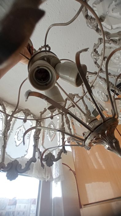 Люстра металічна Класика