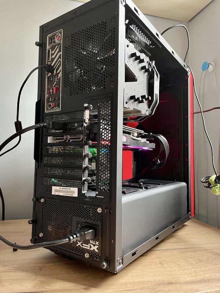 Komputer gamingowy, i5 8600k, gtx 1660 super, 16gb ram