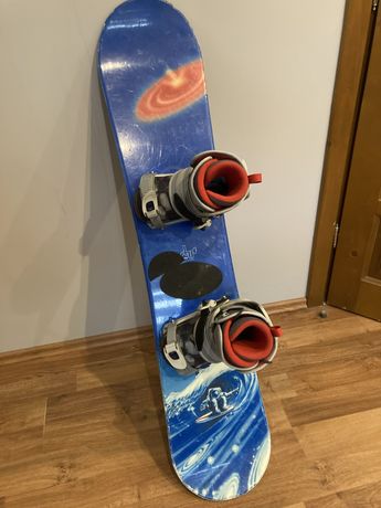 Deska snowboardowa stuf + buty salomon