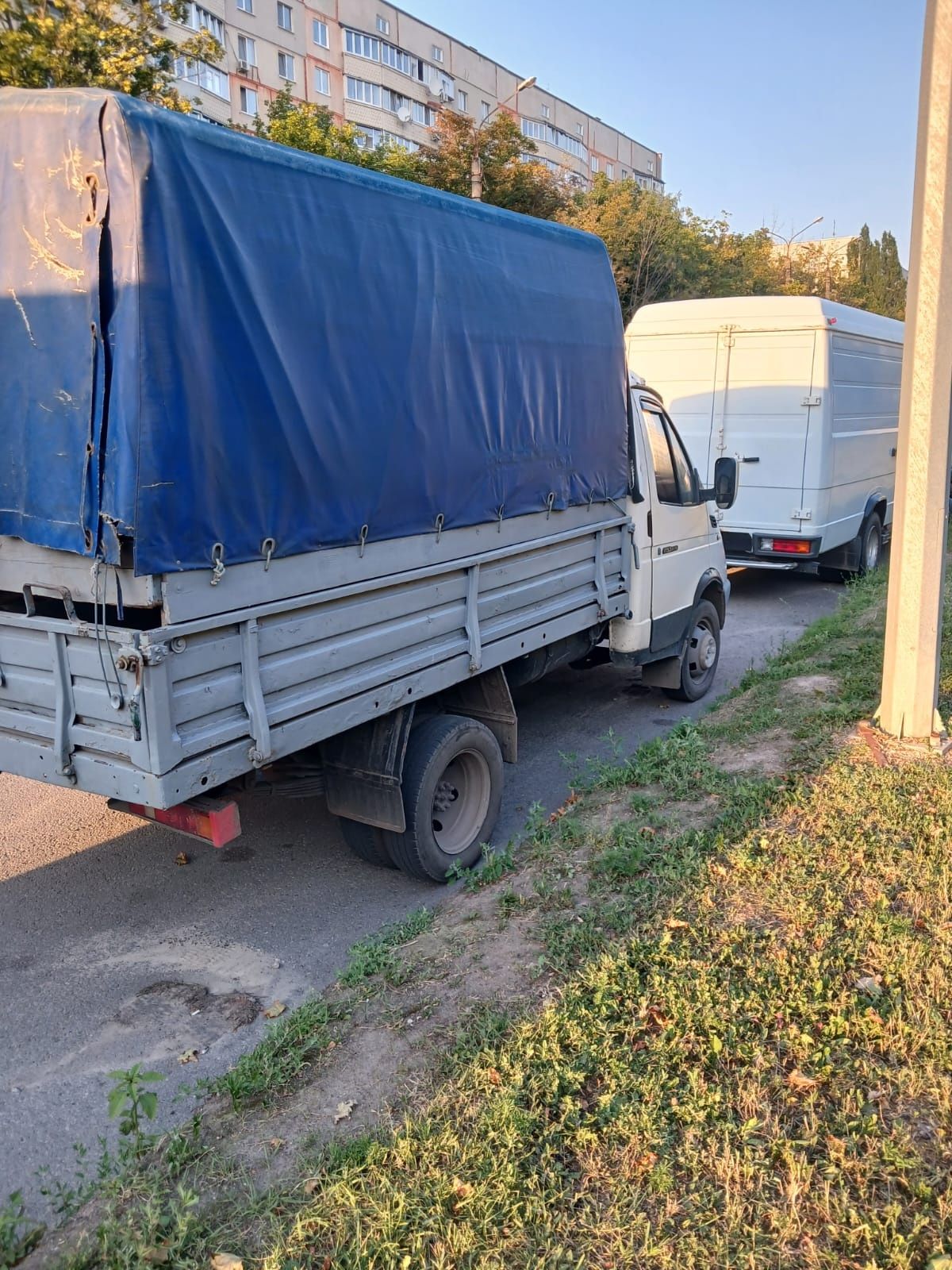 Газель га боевом ходу