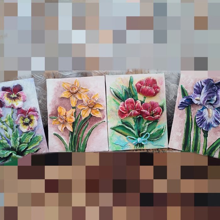 Картини барельєф