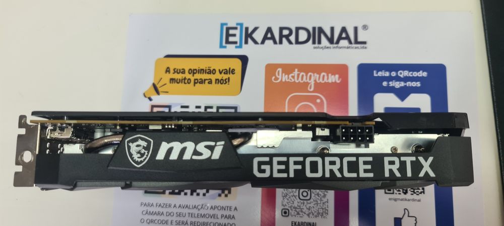 Placa gráfica RTX 3060 ti  (Nova em folha)