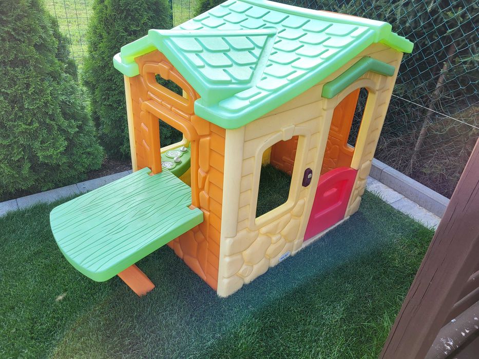 Little Tikes Domek ogrodowy piknikowy z Patio Plac Zabaw dla dzieci