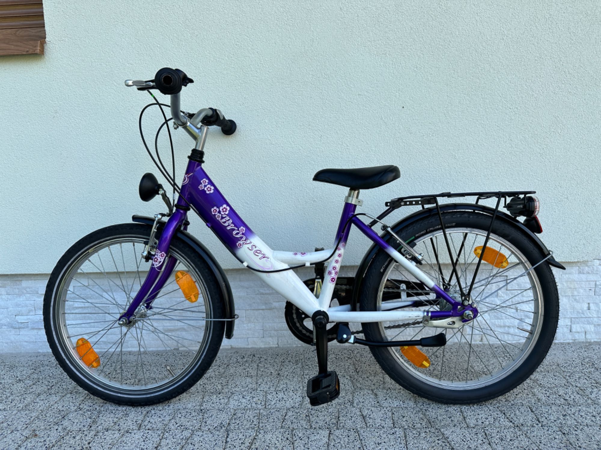 Rower BROWSER - koła 20, Sram 3 biegi, kontra