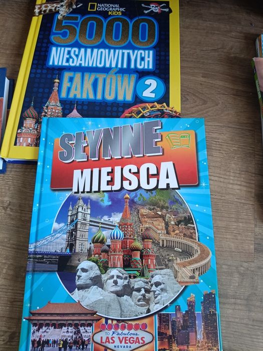 Książki dla dzieci National Geographic i słynne miejsca