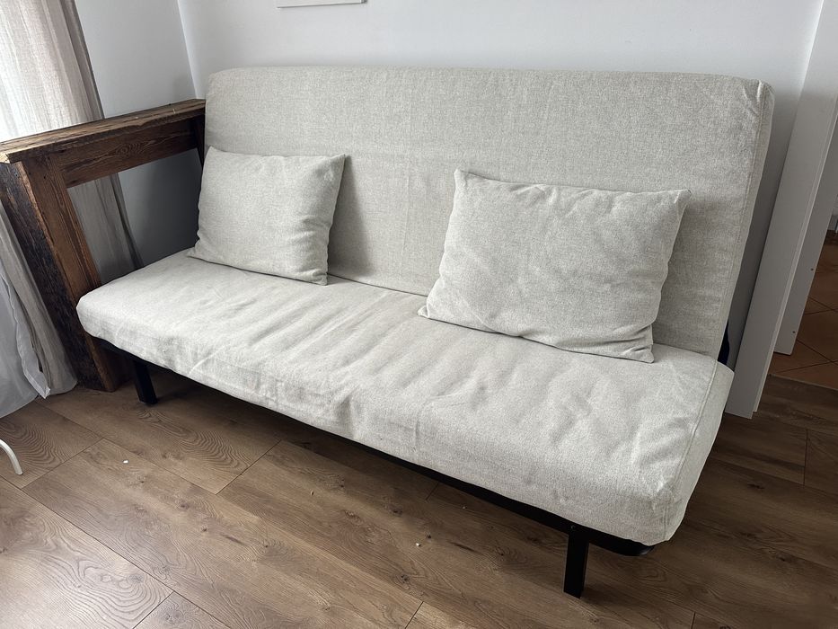 IKEA Nyhamn sofa 3-osobowa rozkładana kanapa
