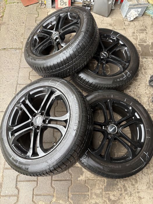 Koła 19 5x112  et38 mercedes glc audi bmw felgi czarne