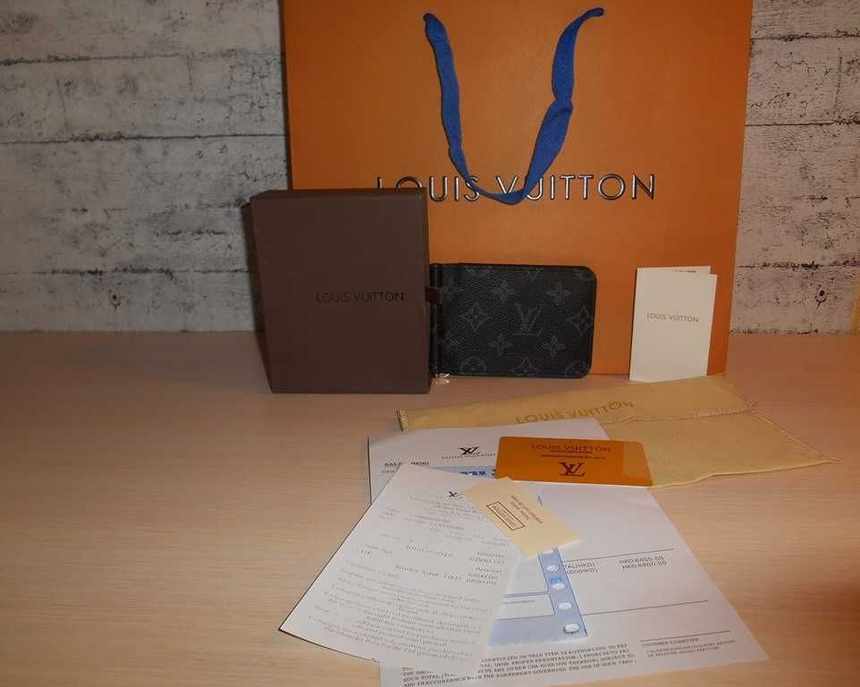 KLIP DO pieniandze PORTFEL MĘSKI Louis Vuitton, skórа 33-78