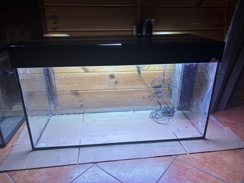 Akwarium 240 l diversa 100x40x60 plus dwa filtry diversa i aquael